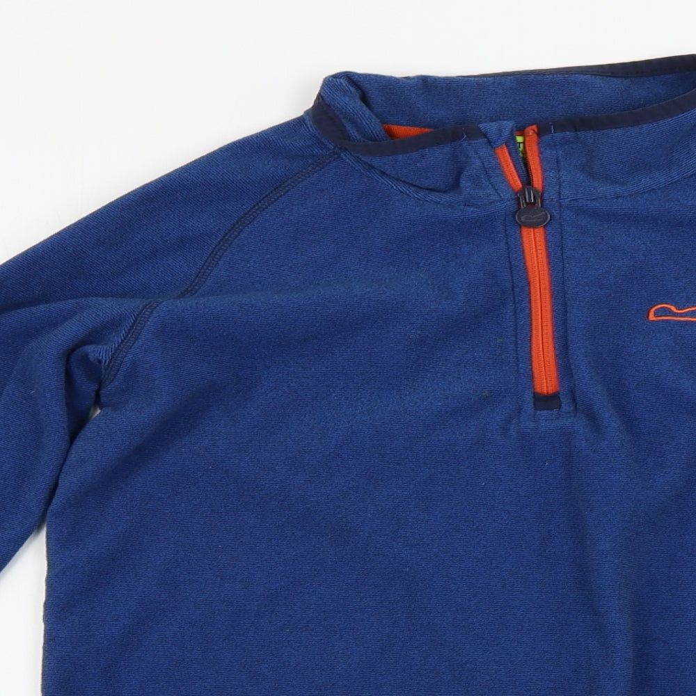 Regatta Boys Blue   Henley Jumper Size 15-16 Years