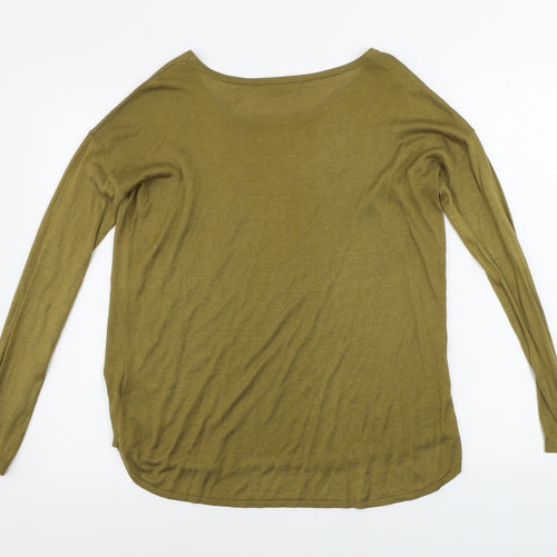 H&M  Womens Green   Pullover Jumper Size XS