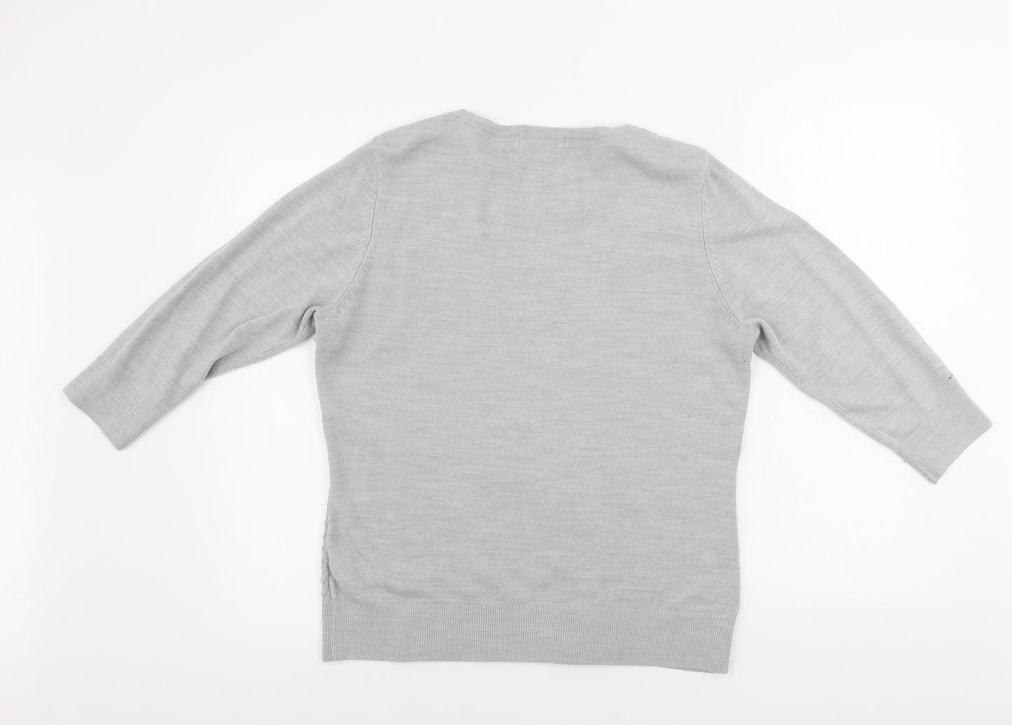 Marks and Spencer  Womens Grey   Pullover Jumper Size 14
