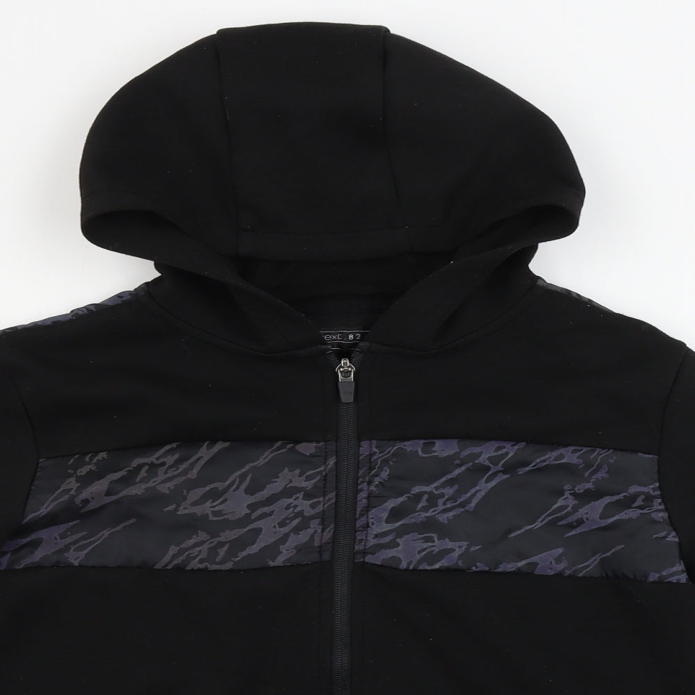 NEXT  Boys Black   Full Zip Jumper Size 12 Years