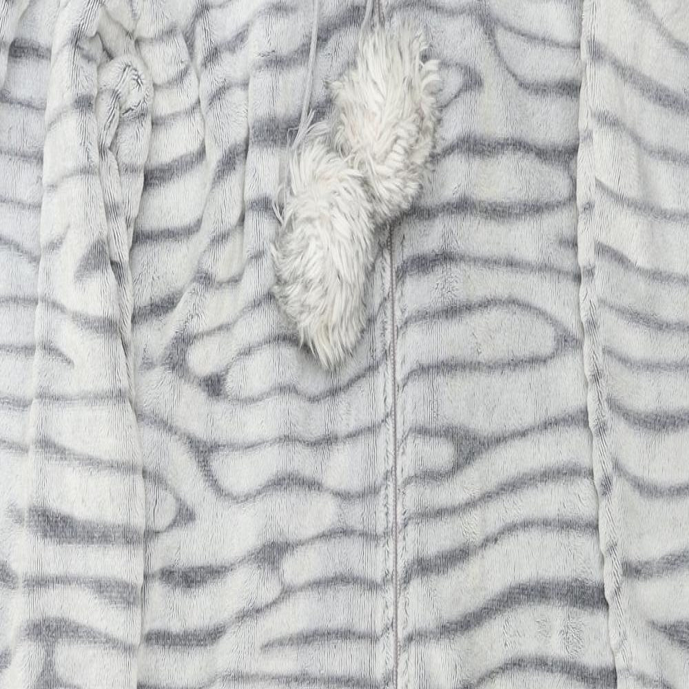 Debenhams  Womens Grey Animal Print   One Piece Size 18
