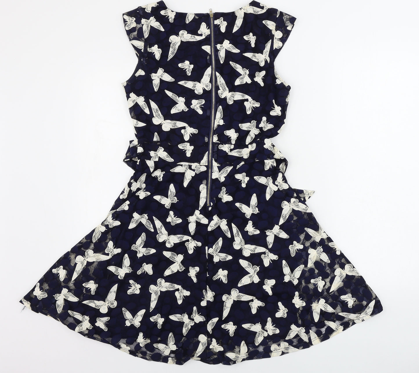 Mela London  Womens Blue   A-Line  Size 10