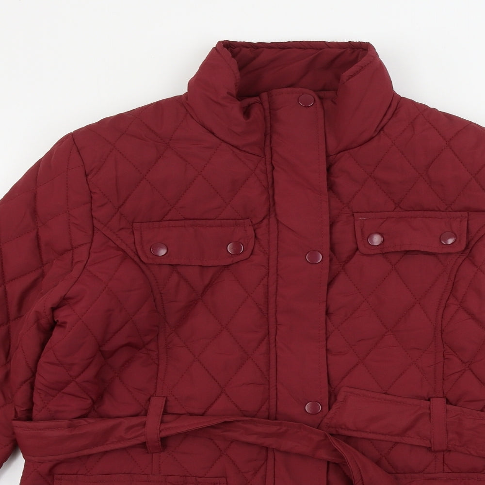 Brave Soul  Womens Red   Jacket Coat Size 12