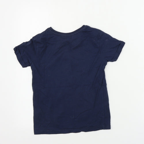 George  Boys Blue   Basic T-Shirt Size 6 Years