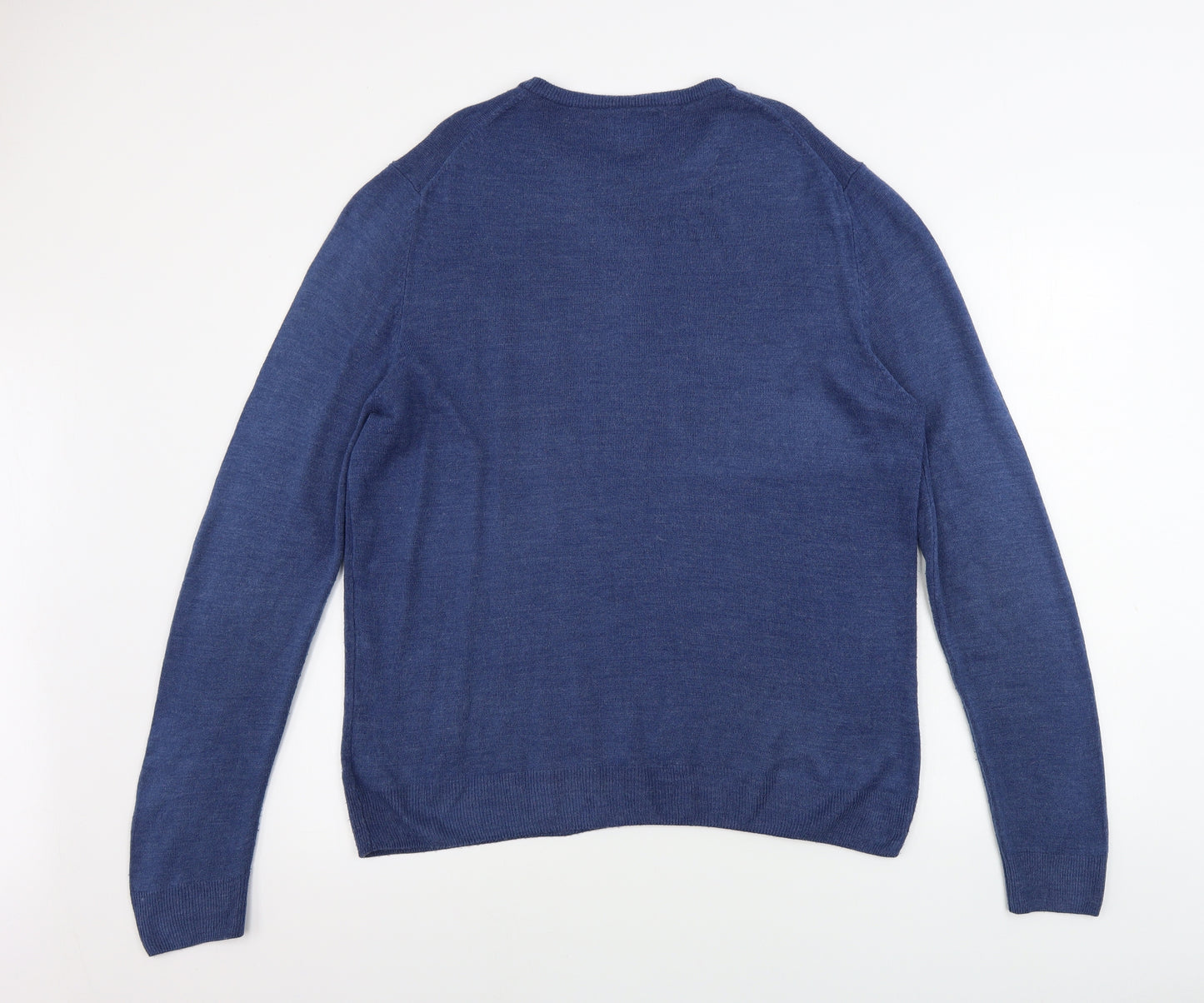F&F  Mens Blue   Pullover Jumper Size L
