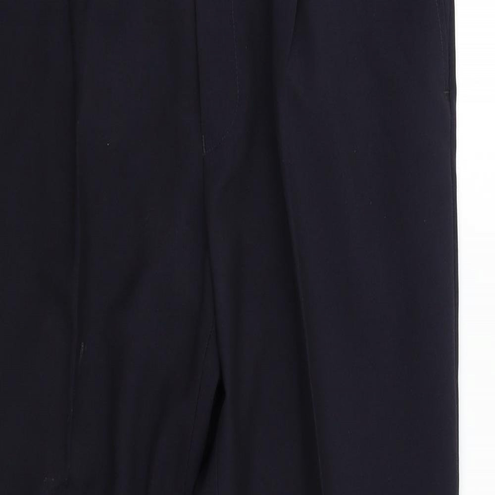 M&S Mens Blue   Trousers  Size 36 L29 in
