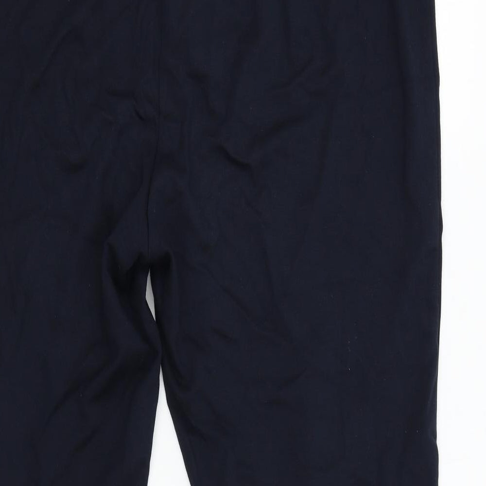 M&S Womens Blue   Trousers  Size 18 L28 in