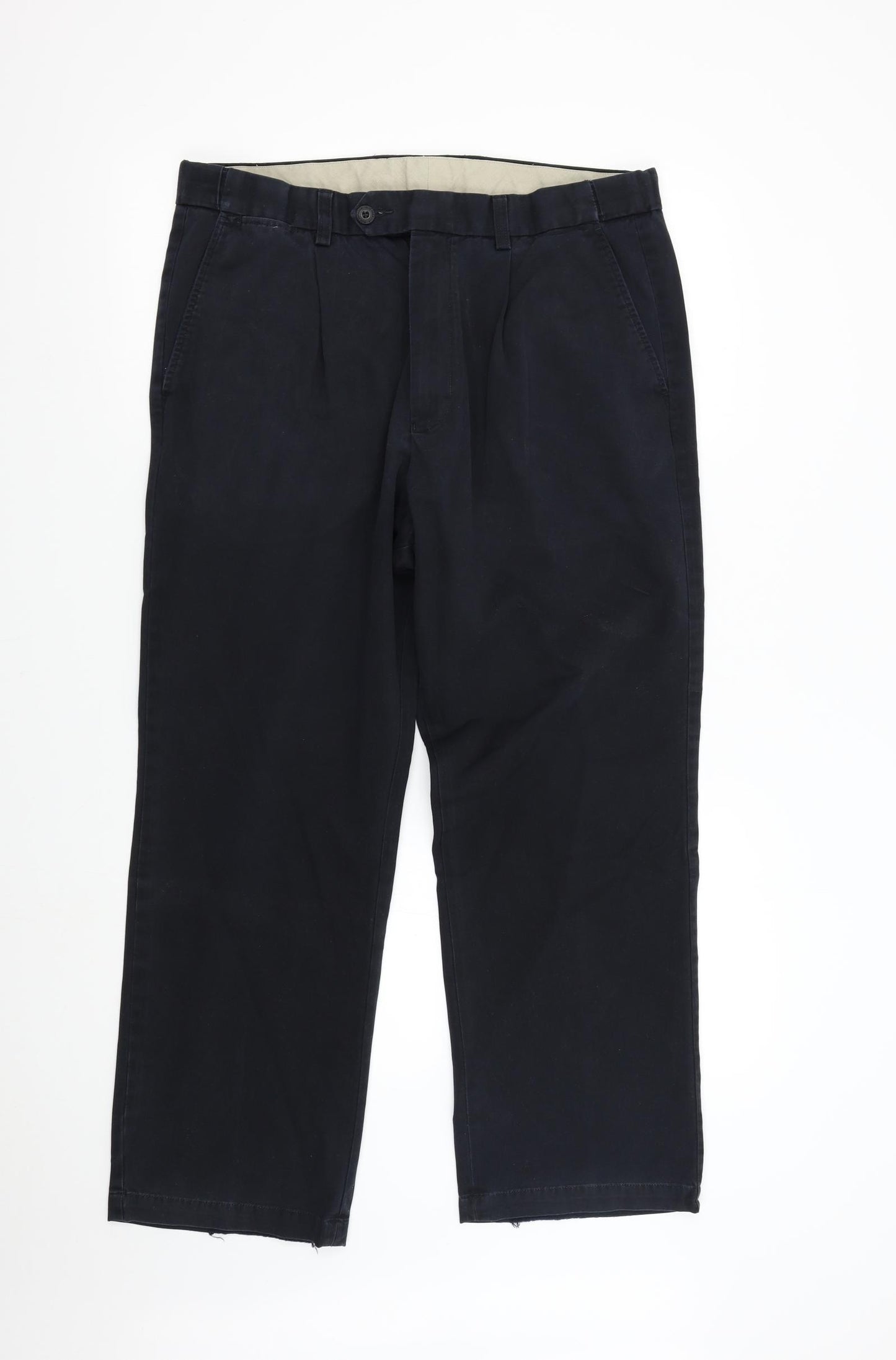 Blue Harbour Mens Black   Trousers  Size 36 L29 in