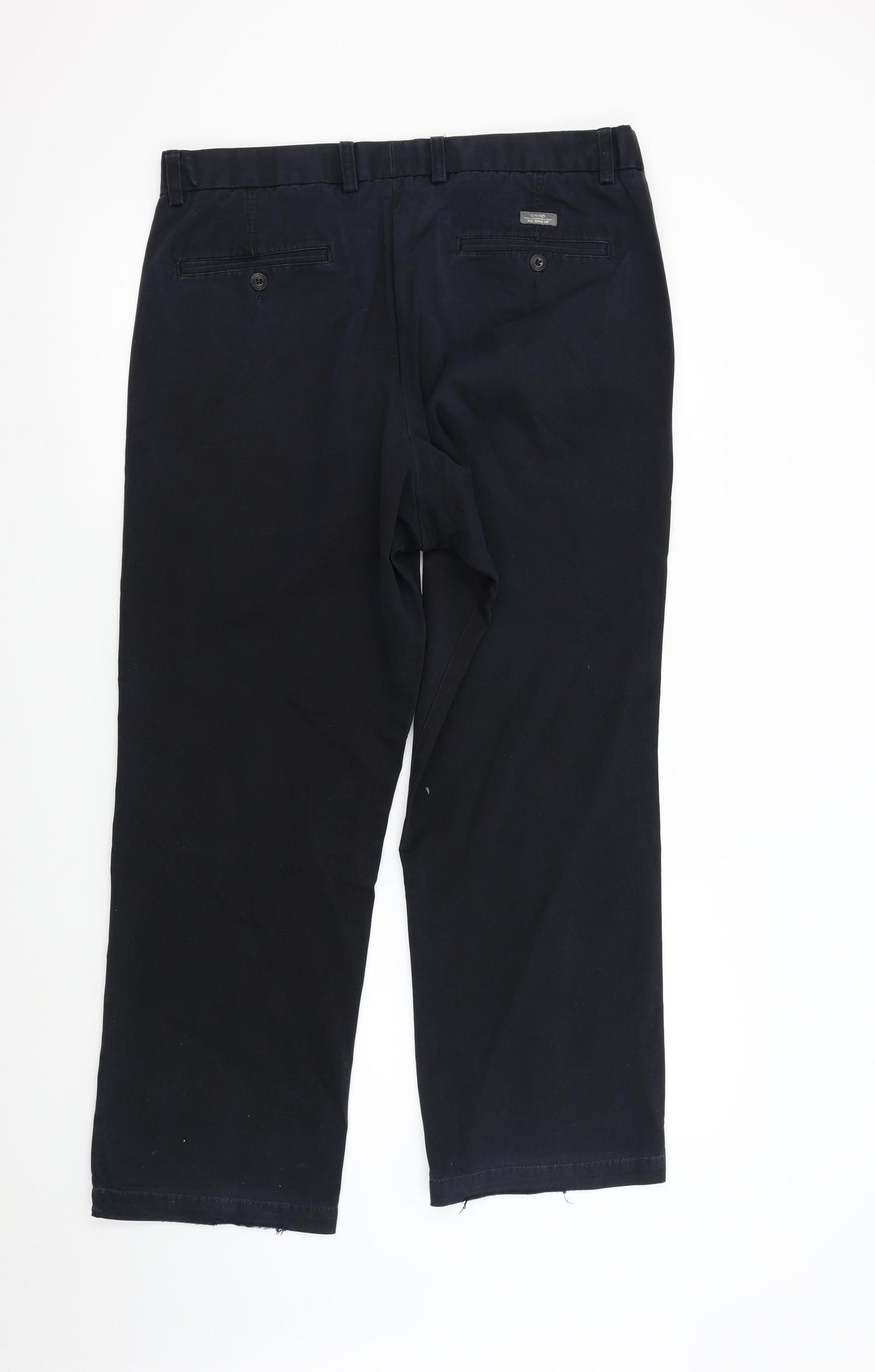 Blue Harbour Mens Black   Trousers  Size 36 L29 in