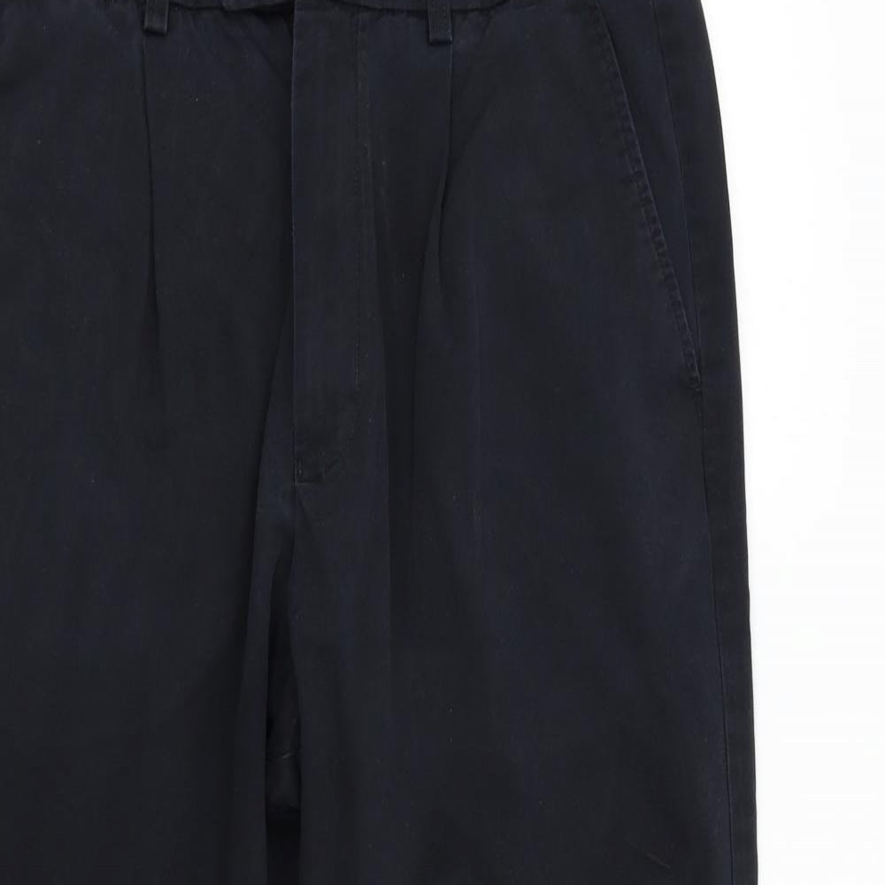 Blue Harbour Mens Black   Trousers  Size 36 L29 in