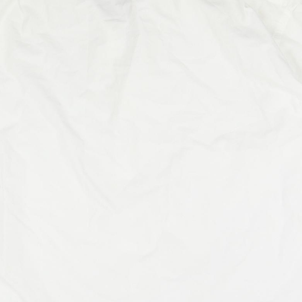Moss Mens White    Dress Shirt Size 48