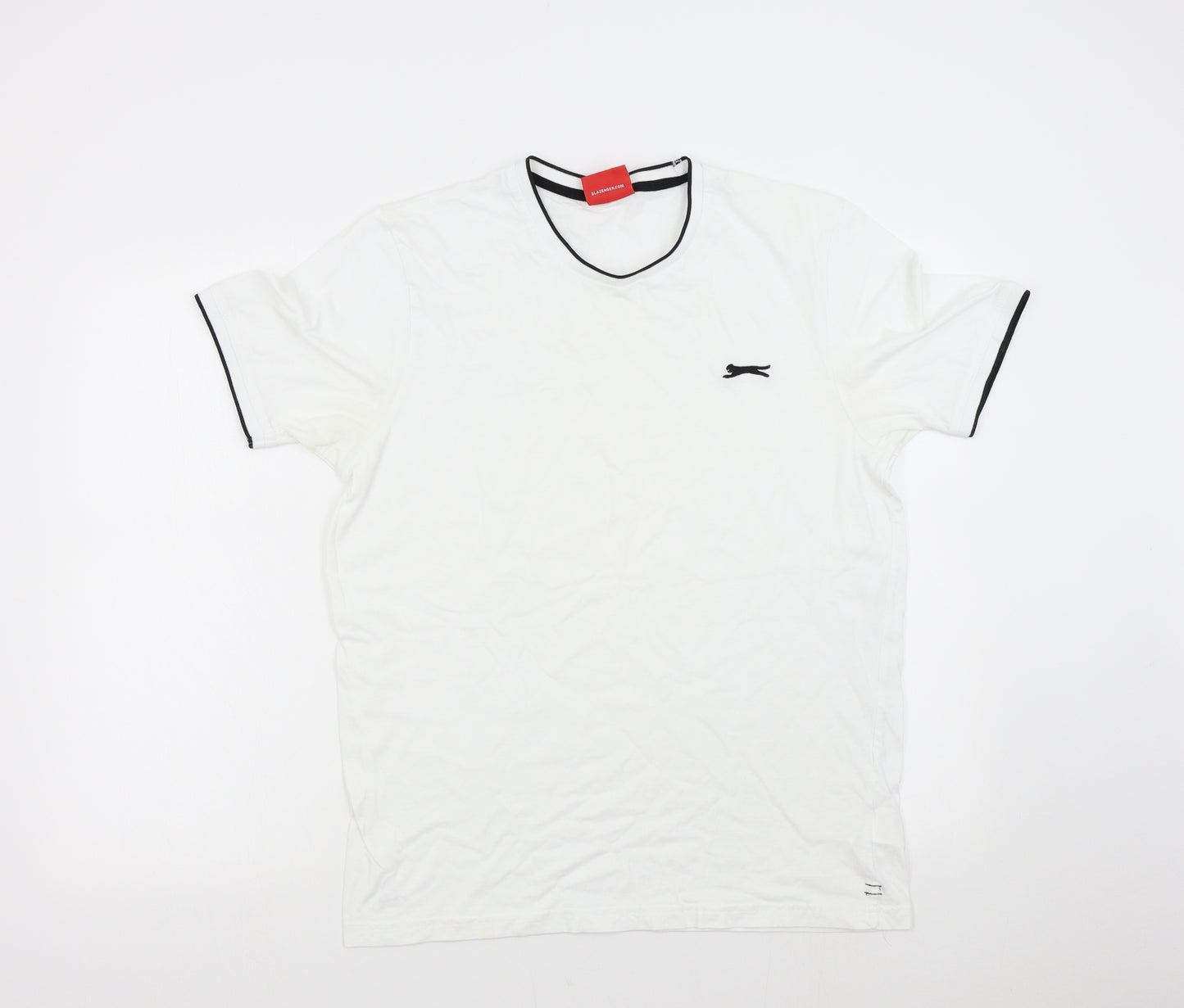 Slazenger Mens White    T-Shirt Size M