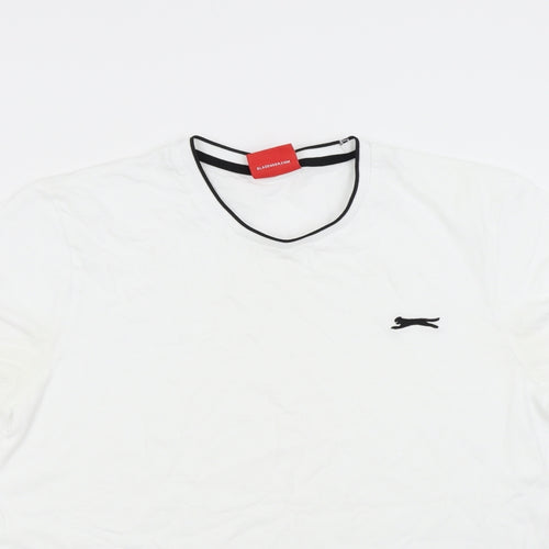 Slazenger Mens White    T-Shirt Size M
