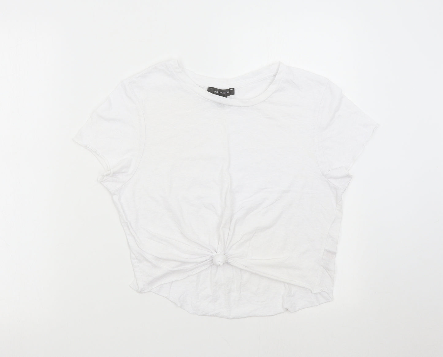 Primark Womens White   Basic T-Shirt Size M