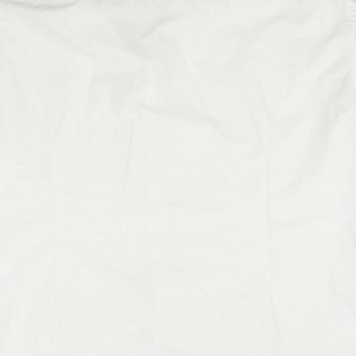 M&S Mens White    Dress Shirt Size 16