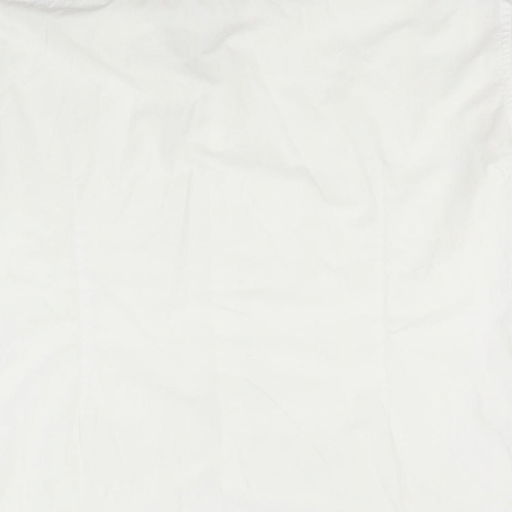 M&S Mens White    Dress Shirt Size 16