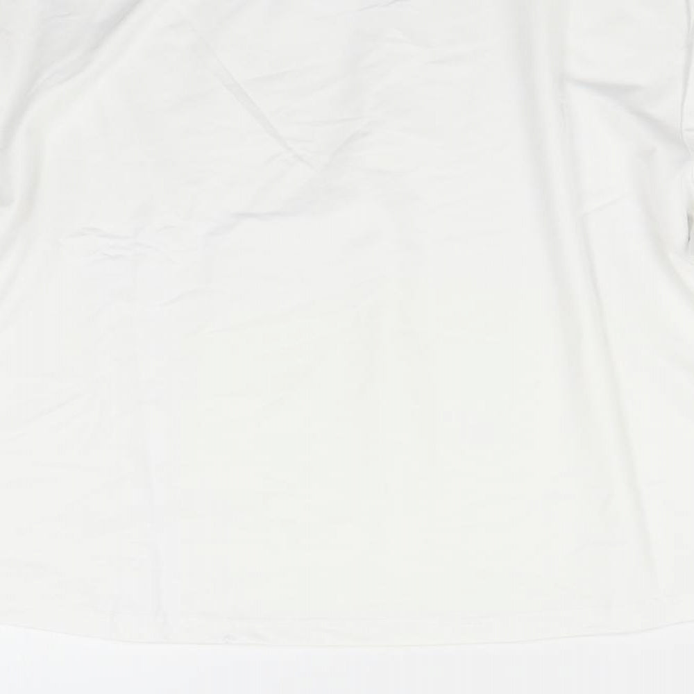 Moose Golf Clothing Womens White   Pullover T-Shirt Size XL