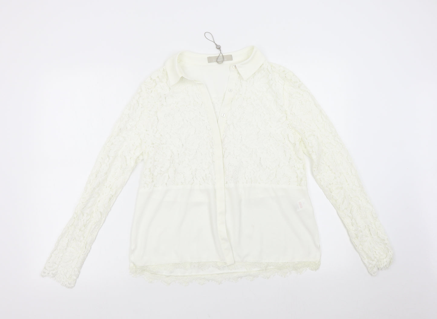 Matalan Womens Ivory   Basic Blouse Size 12