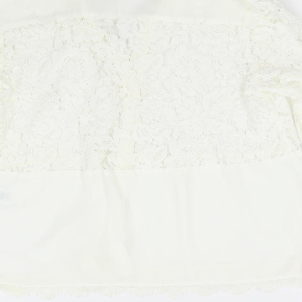 Matalan Womens Ivory   Basic Blouse Size 12