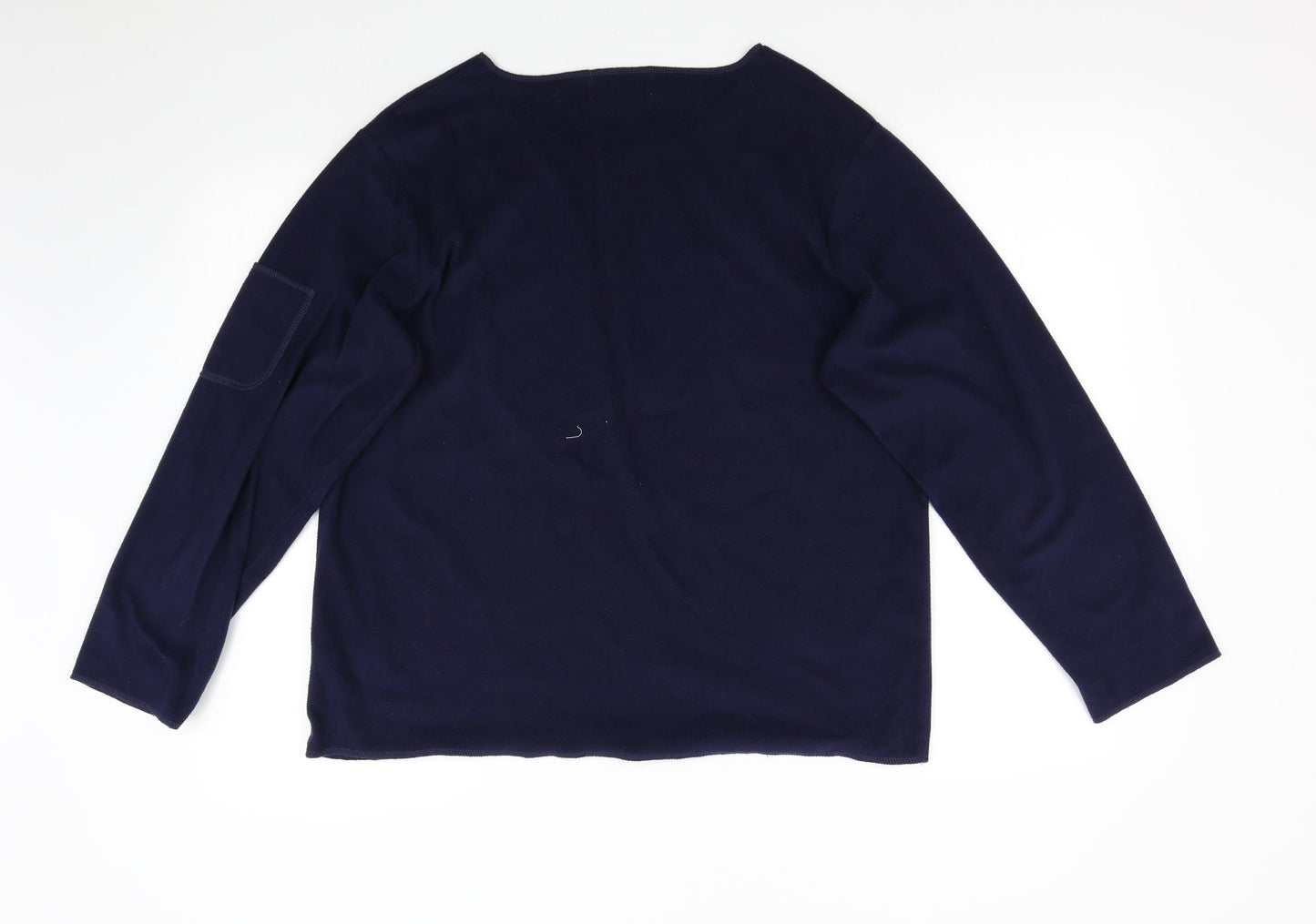 Preworn Mens Blue  Fleece Pullover Jumper Size M