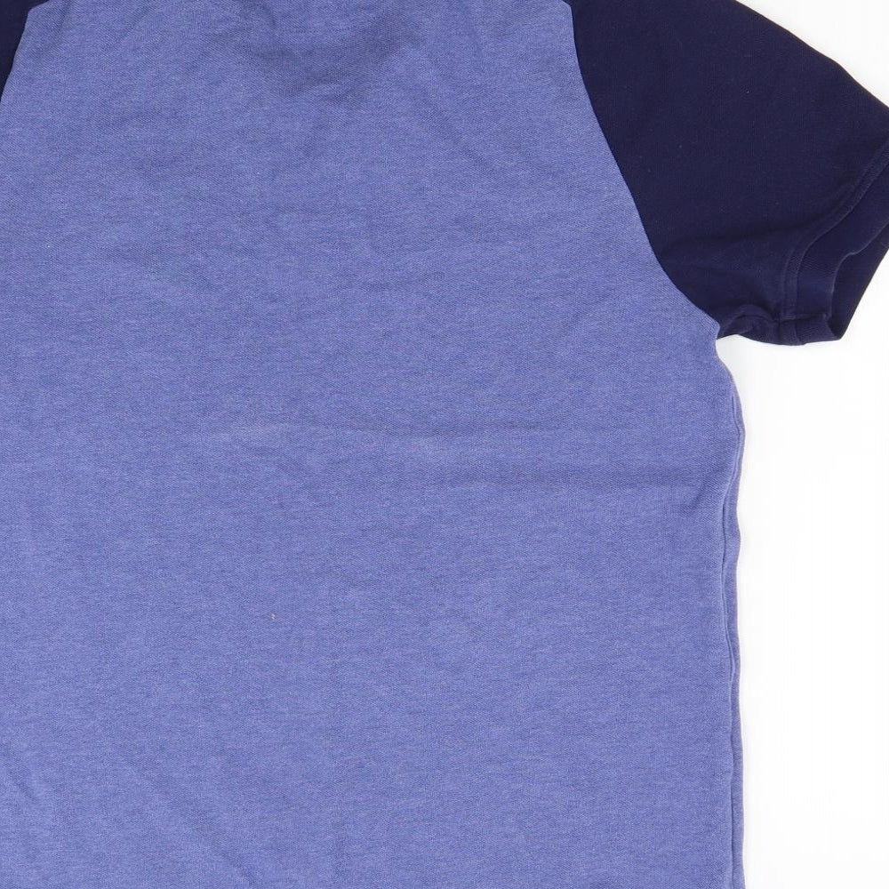 Lyle & Scott Mens Blue    Polo Size L
