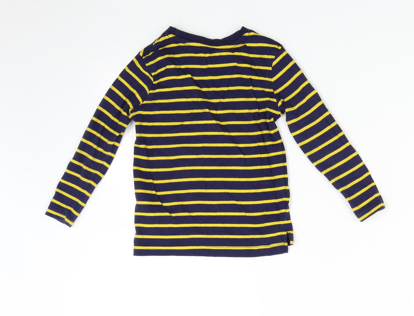 George Boys Blue Striped  Basic T-Shirt Size 2-3 Years