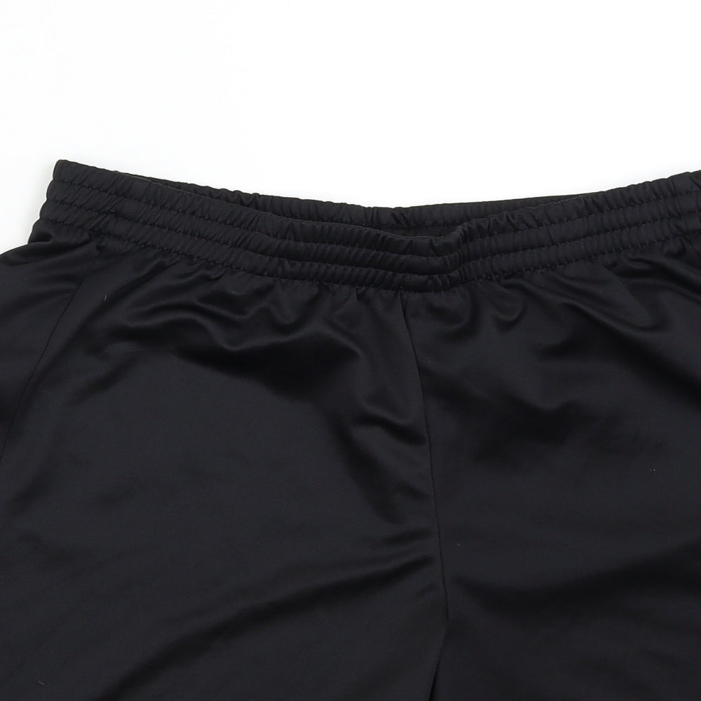 Hummel Mens Black   Sweat Shorts Size L