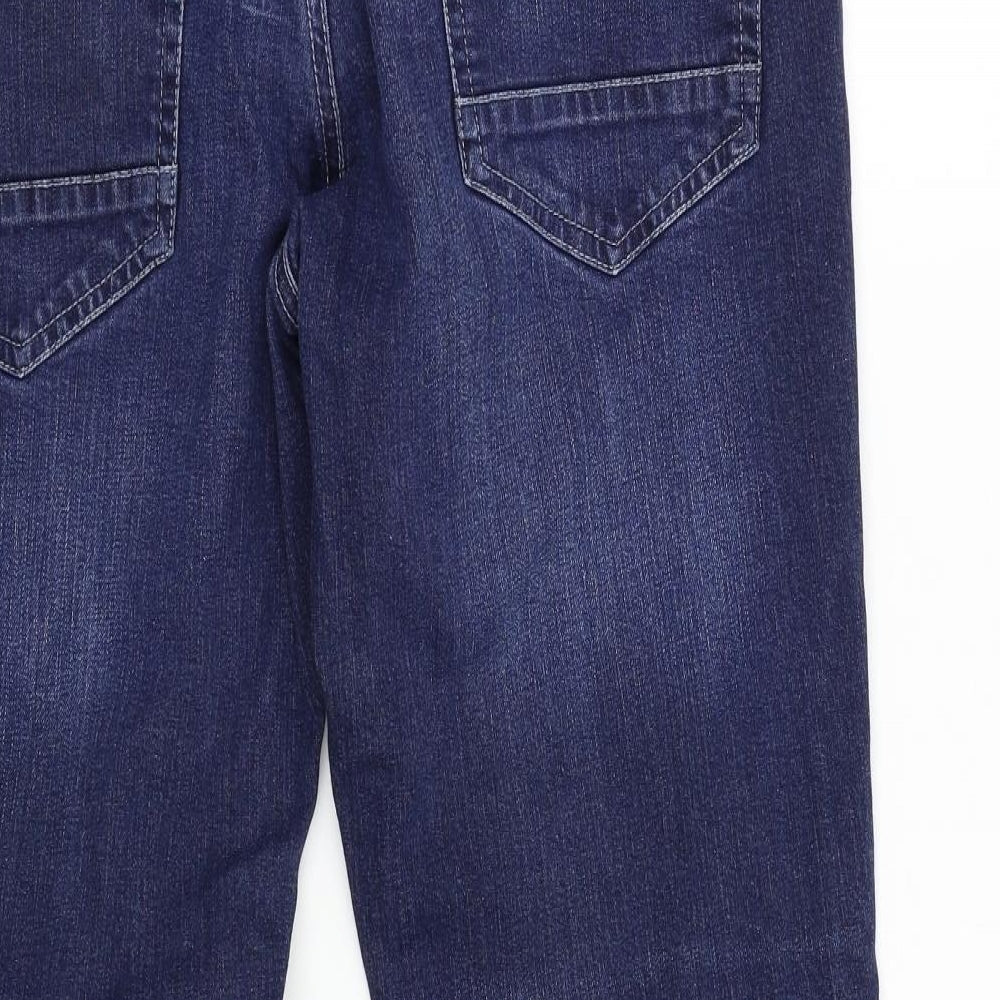 F&F Mens Blue  Denim Straight Jeans Size 34 L30 in