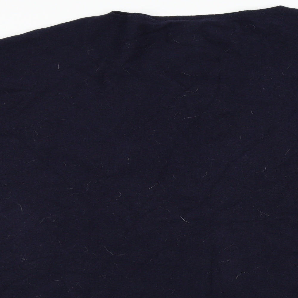 Preworn Womens Blue   Jacket Poncho One Size