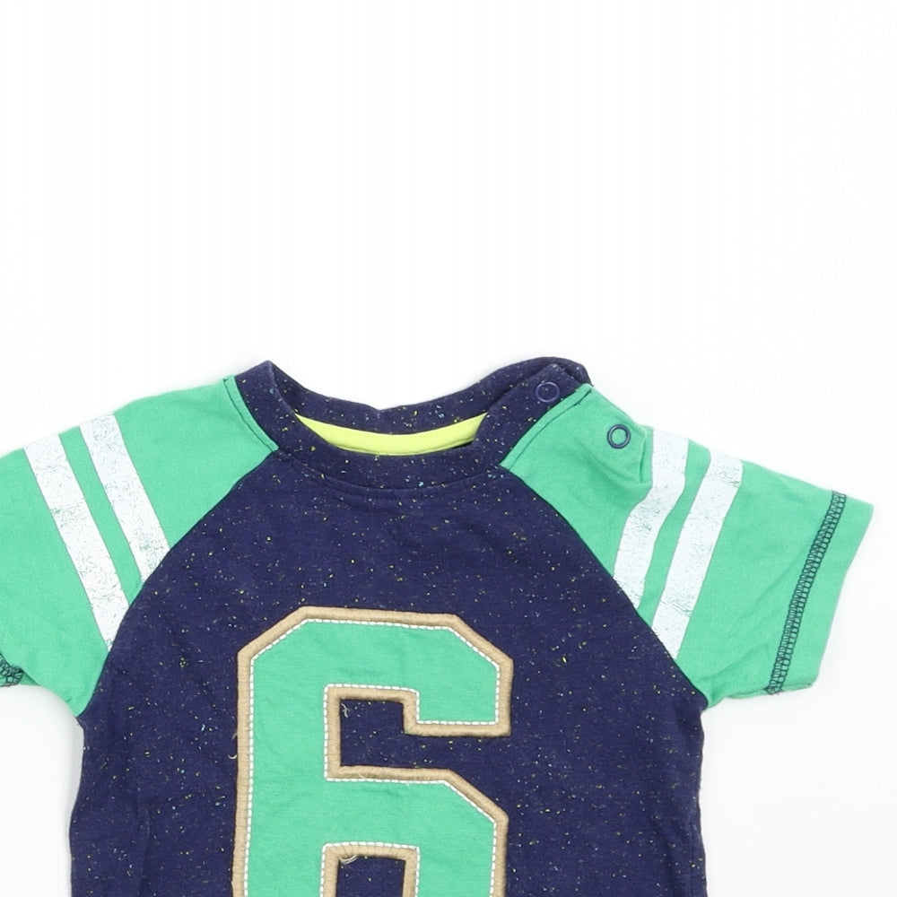 Nutmeg Baby Blue   Basic T-Shirt Size 12-18 Months