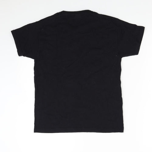Fruit of the Loom Boys Black   Basic T-Shirt Size 9-10 Years  - XBOX Legend