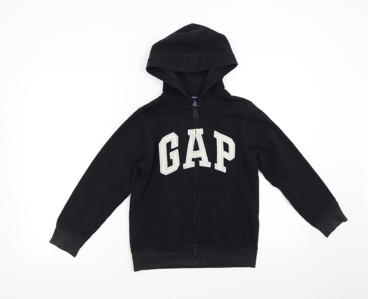 Gap Boys Black   Full Zip Hoodie Size 8-9 Years