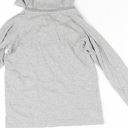 Debenhams Boys Grey   Pullover Hoodie Size 9-10 Years