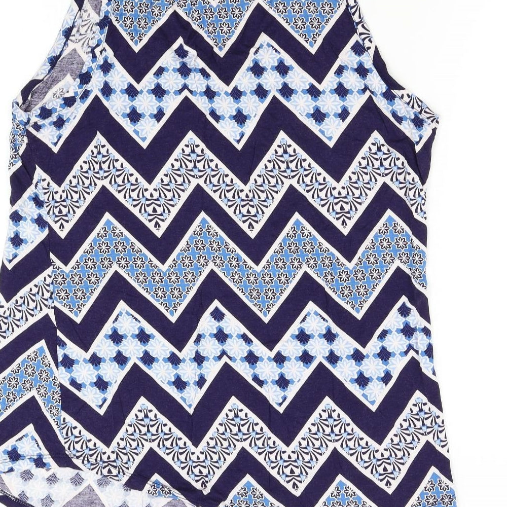 Dorothy Perkins Womens Blue   Basic Tank Size 18