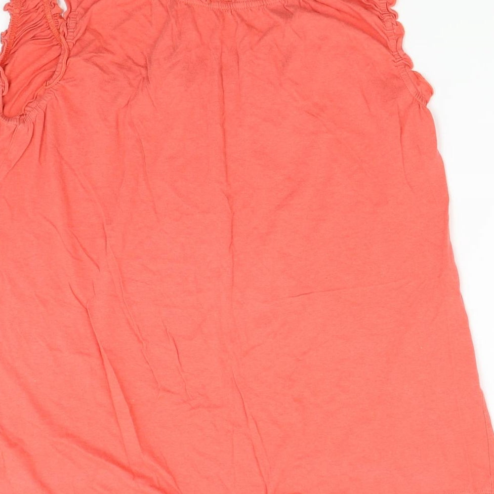 TU Womens Orange   Basic Tank Size 14