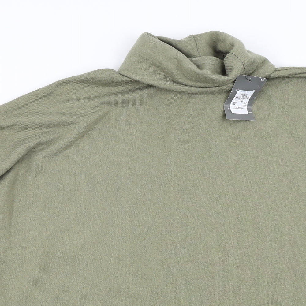 Primark Womens Green   Pullover Sweatshirt Size XS