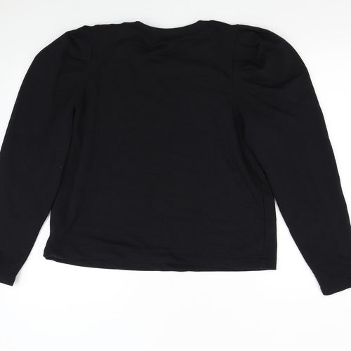NEXT Womens Black   Pullover Sweatshirt Size M