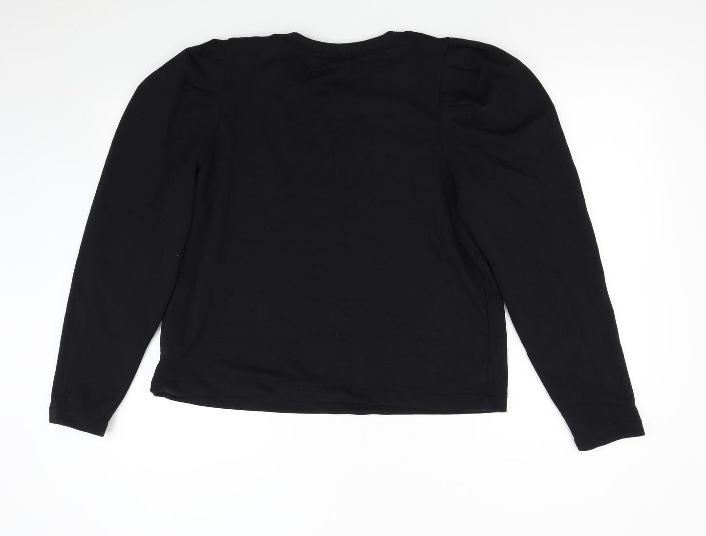NEXT Womens Black   Pullover Sweatshirt Size M