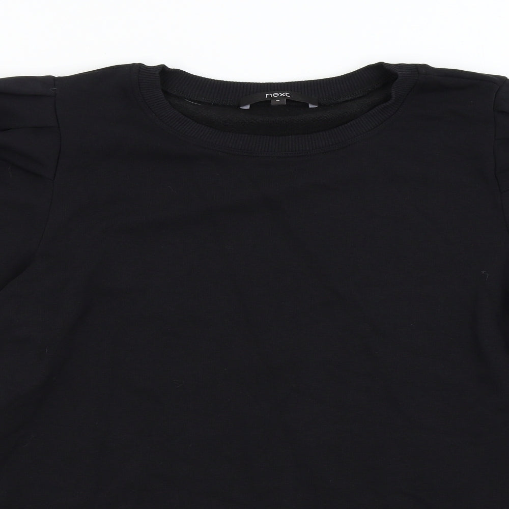 NEXT Womens Black   Pullover Sweatshirt Size M