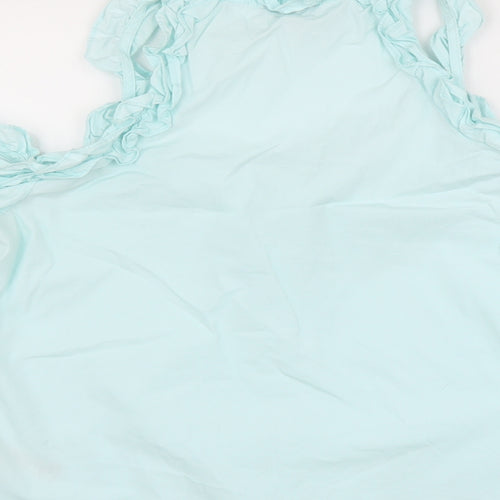 Topshop Womens Blue   Basic Blouse Size 12