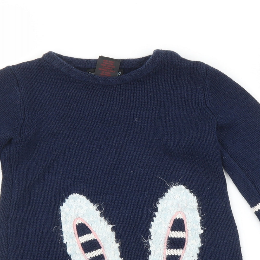 Cynthia Rowley Girls Blue   Jacket Dress  Size 2-3 Years