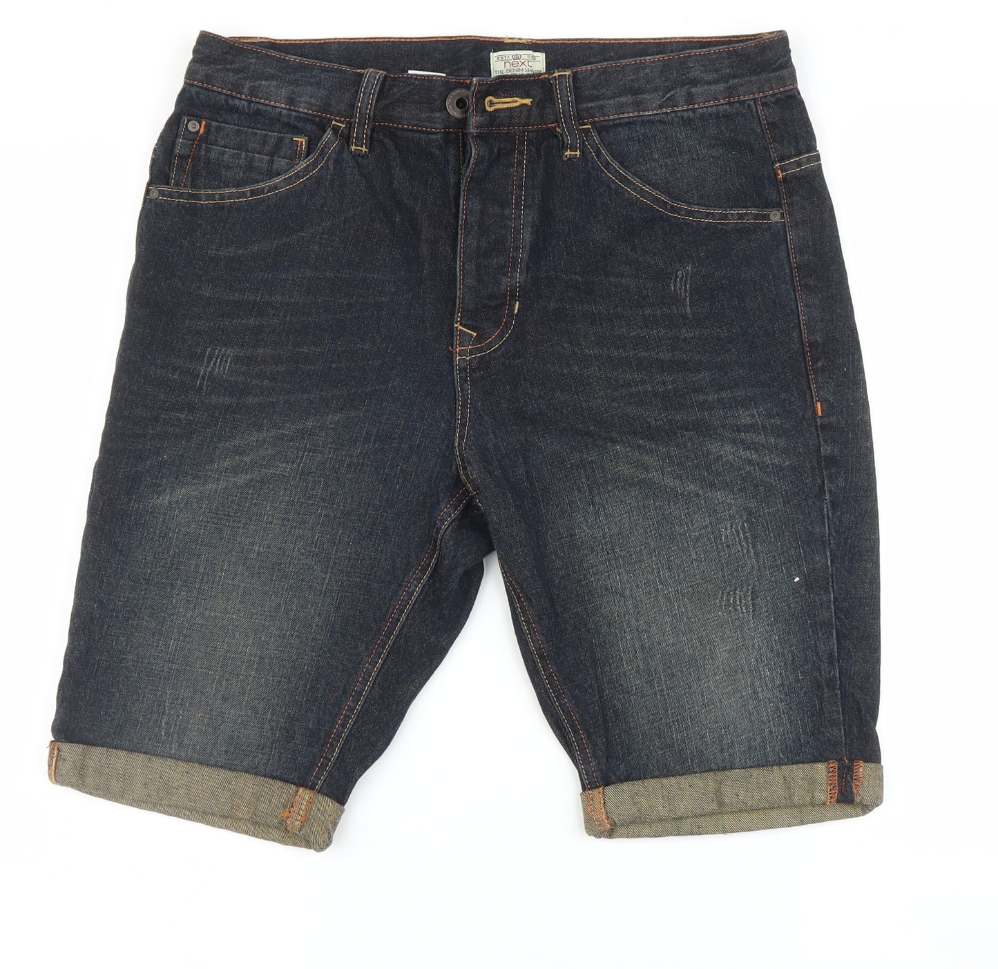 NEXT Mens Blue   Cargo Shorts Size 30