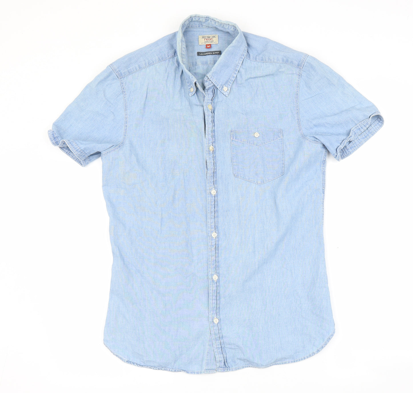 NEXT Mens Blue    Button-Up Size M