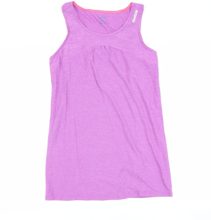 Reebok Womens Purple Basic Tank Size S