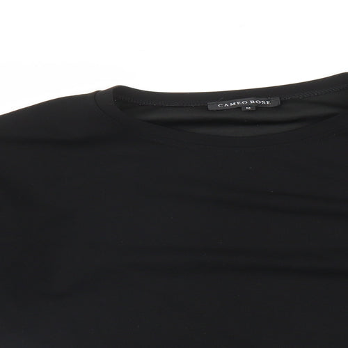 CAMERO ROSE Womens Black   Pullover Sweatshirt Size M