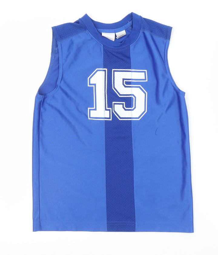 Pro Spirit Boys Blue Basic T-Shirt Size M