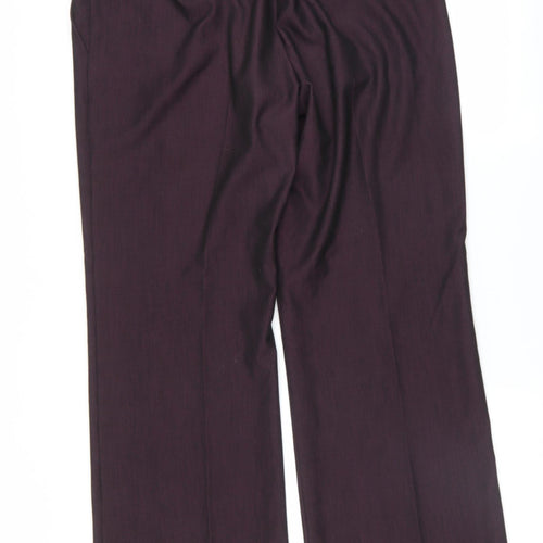 NEXT Womens Purple   Trousers  Size 14 L32.5 in