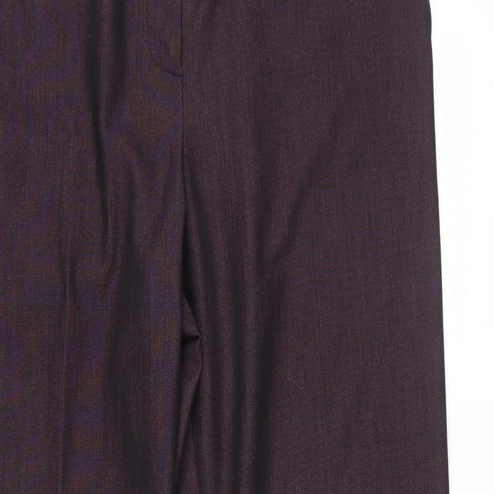 NEXT Womens Purple   Trousers  Size 14 L32.5 in