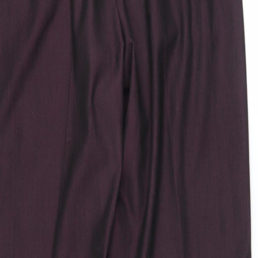 NEXT Womens Purple   Trousers  Size 14 L32.5 in