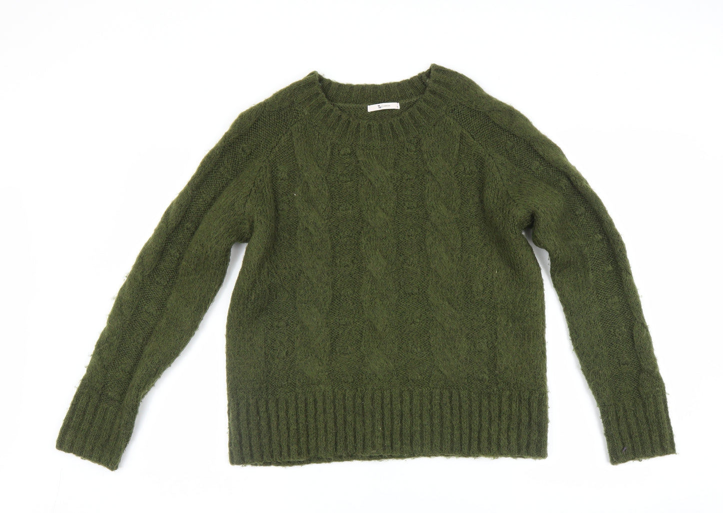 TU Womens Green   Pullover Jumper Size 12